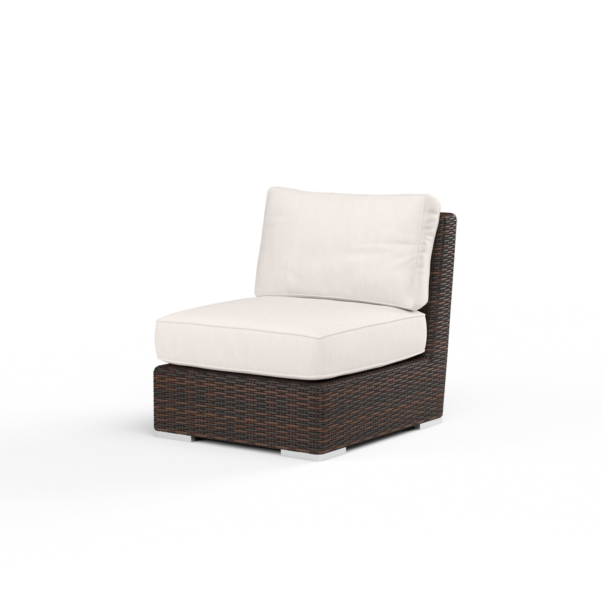 Sunset West Montecito Armless Club Chair with Cushion