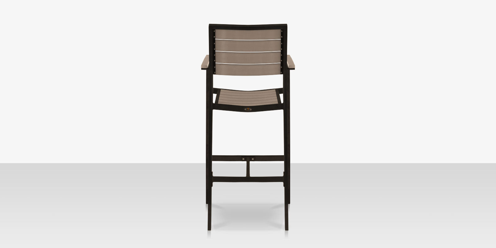 DecoScapes Napa Aluminum Stackable Bar Arm Chair