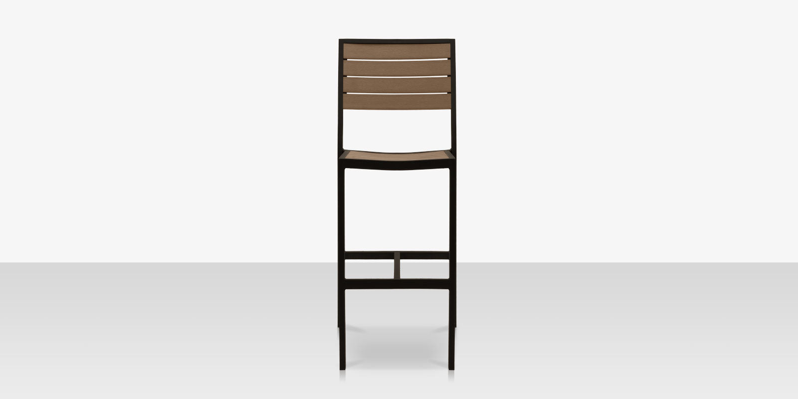 DecoScapes Napa Aluminum Stackable Bar Side Chair