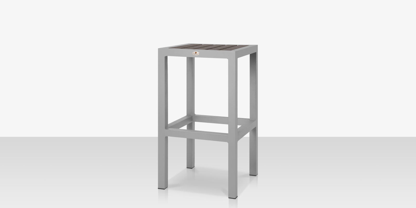 DecoScapes Napa Aluminum Backless Bar Stool