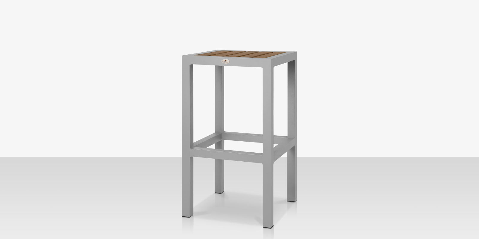 DecoScapes Napa Aluminum Backless Bar Stool