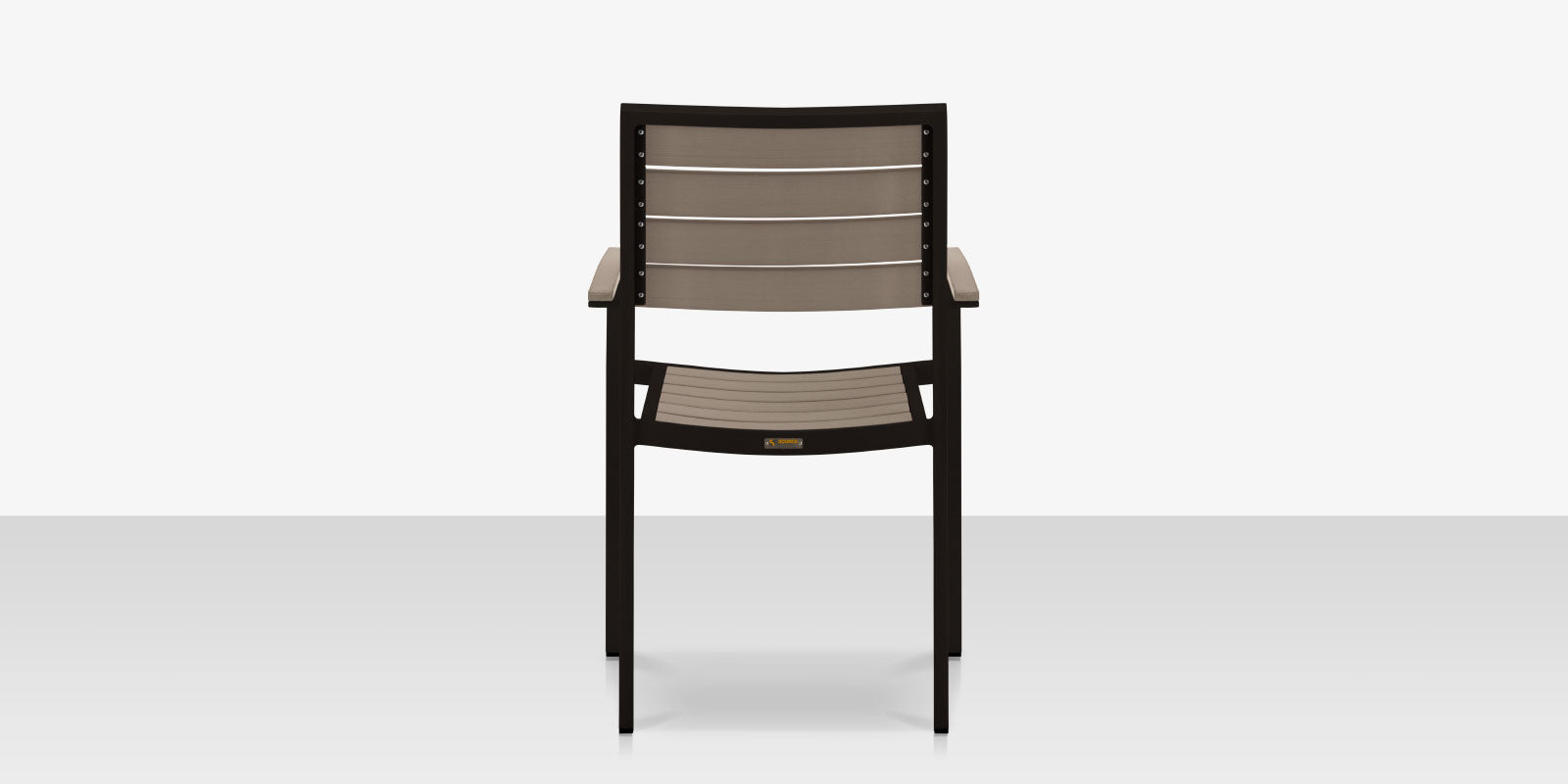 DecoScapes Napa Aluminum Stackable Dining Arm Chair