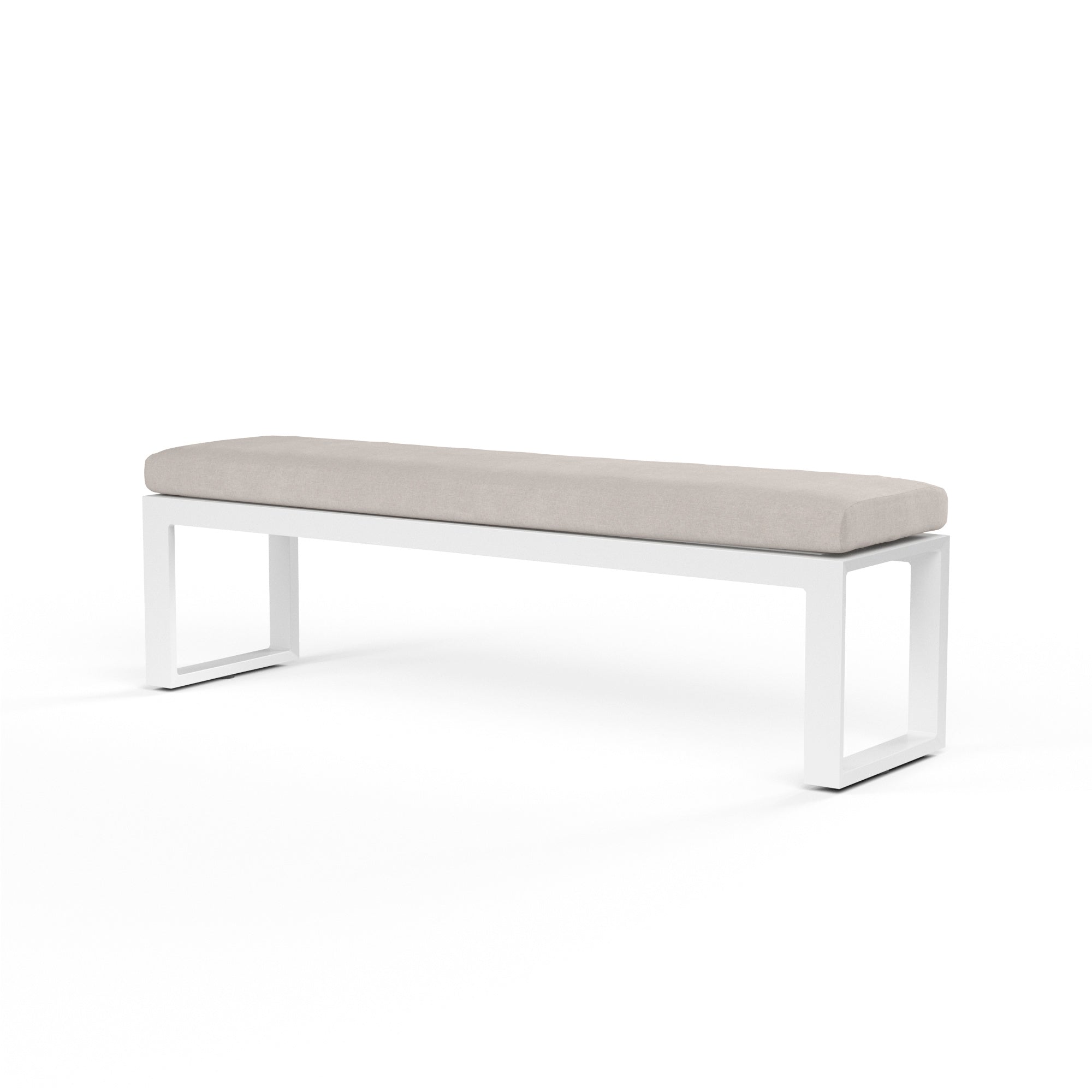 Sunset West Newport Dining Bench with Cushion