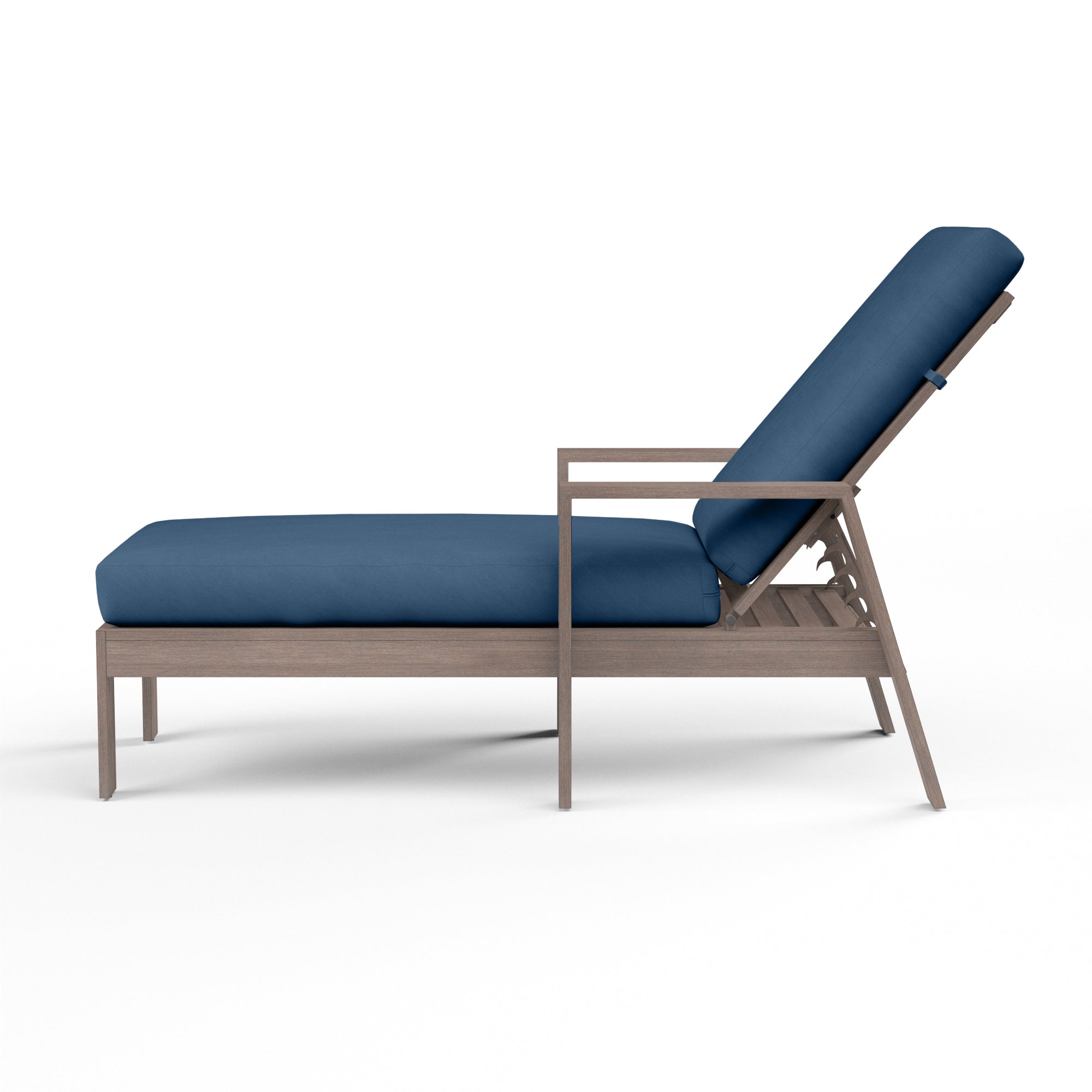 Sunset West Laguna Aluminum Chaise Lounge with Cushion