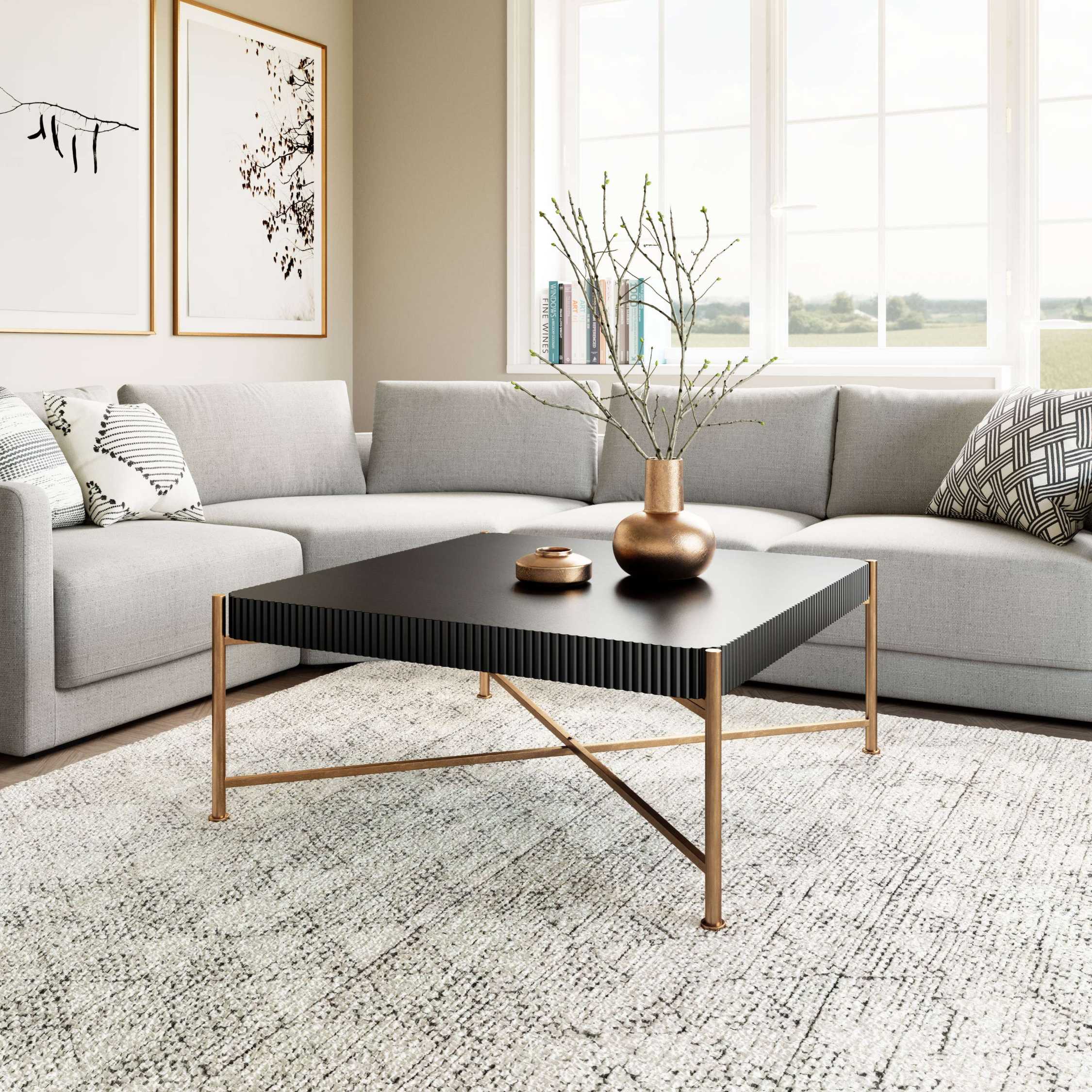 Zuo Modern Nazaire Coffee Table Black