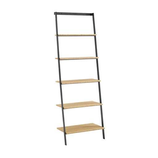 Greenington Santa Cruz Leaning Shelf, Wheat