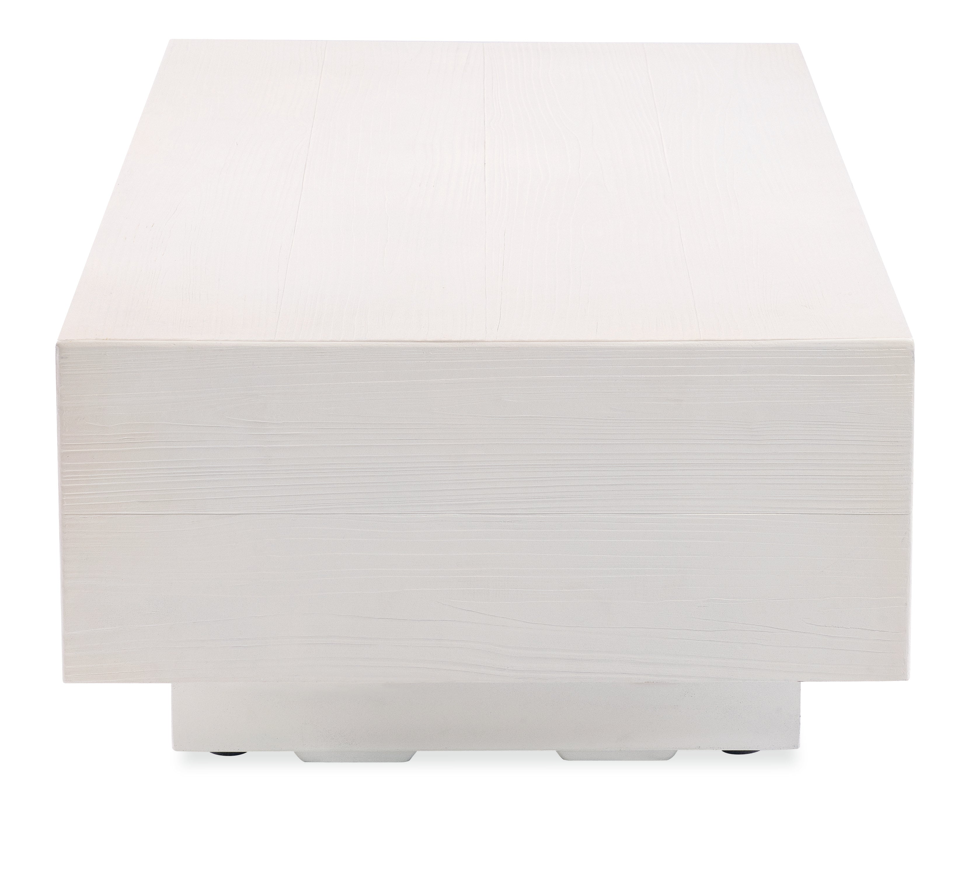 Sunset West GRFC Faux Bois Coffee Table, Bone Finish