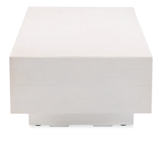 Sunset West GRFC Faux Bois Coffee Table, Bone Finish