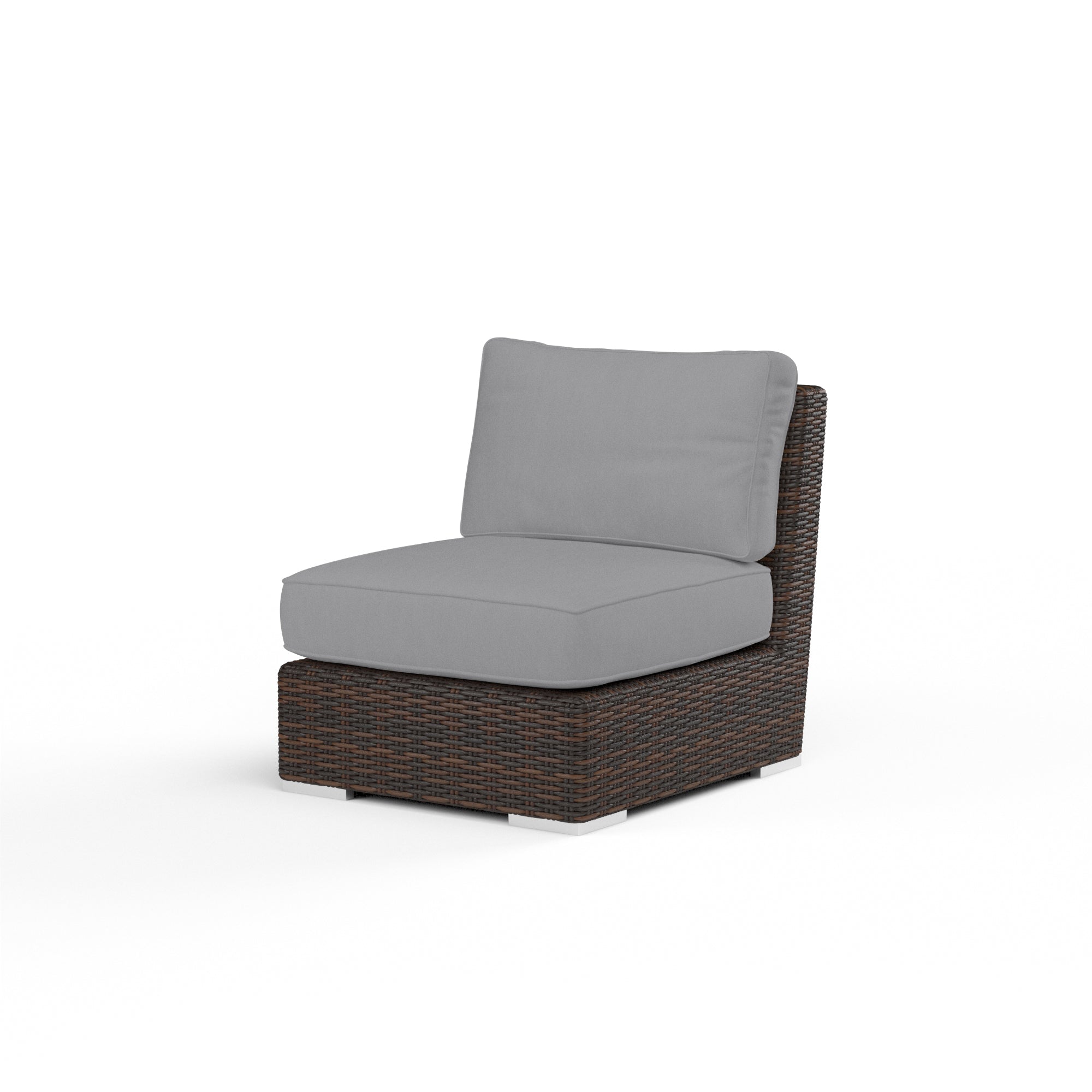 Sunset West Montecito Armless Club Chair with Cushion