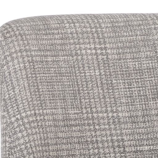 Sunpan Estrada Dining Chair in Light Grey Oak - Mainz Cream / Naya Check Light Grey