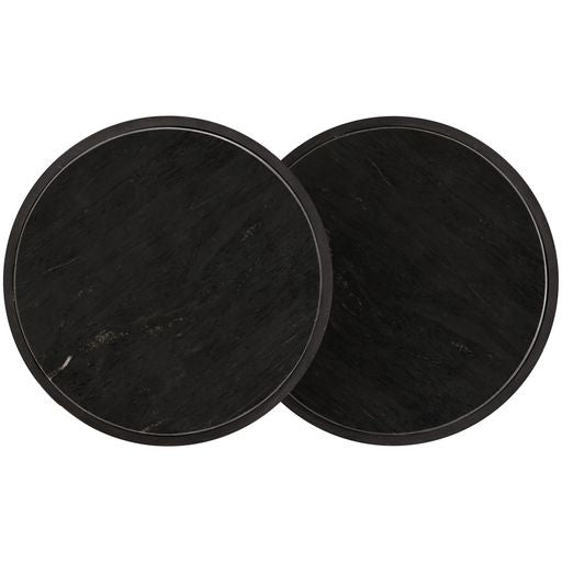 Sunpan Kyrie Nesting Side Table - Set of Two