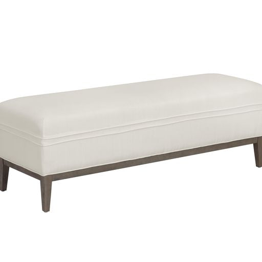 Sunpan Priscilla Bench - Linoso Ivory