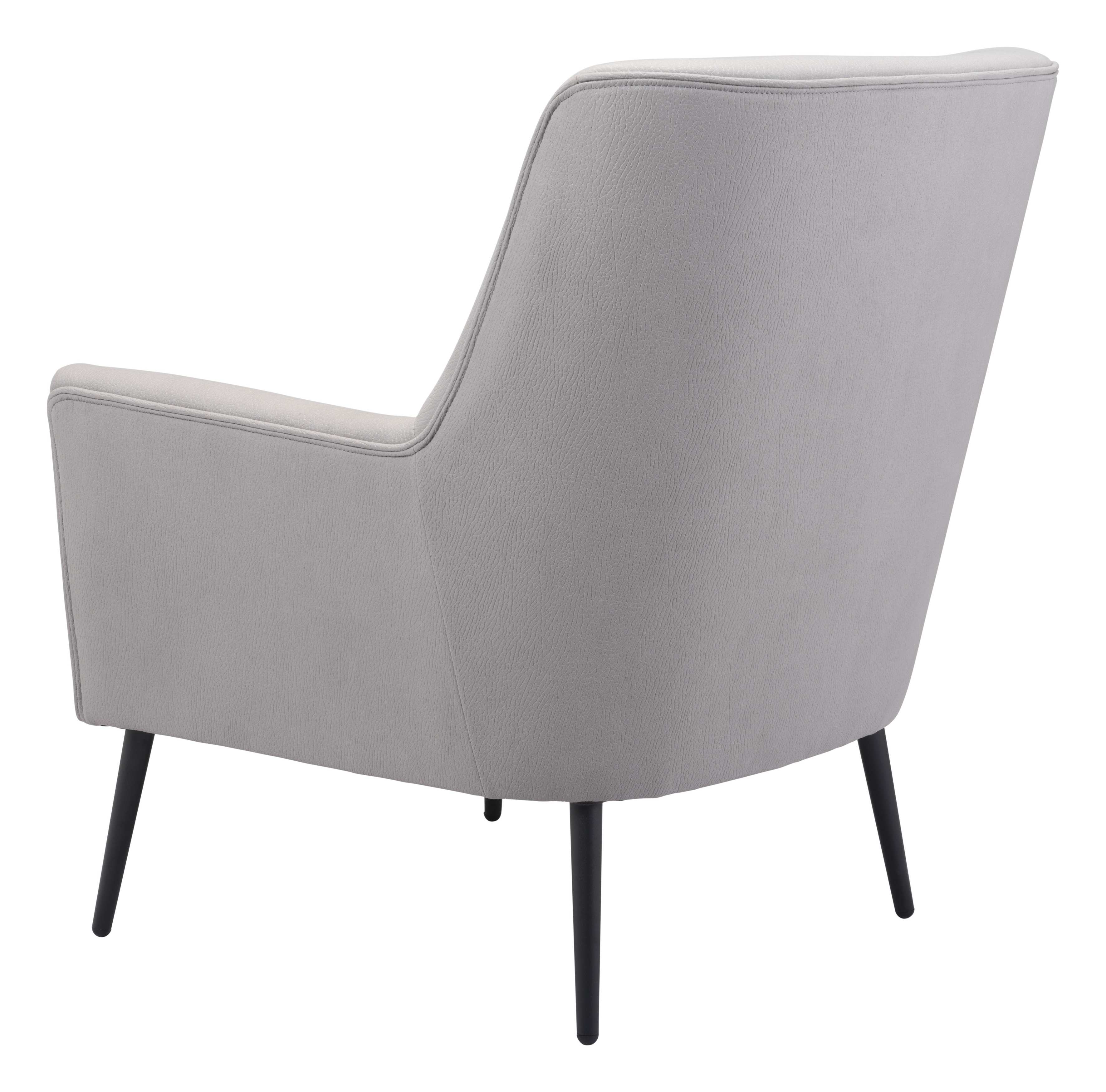 Zuo Modern Ontario Accent Chair Vintage in Brown/Black/Gray
