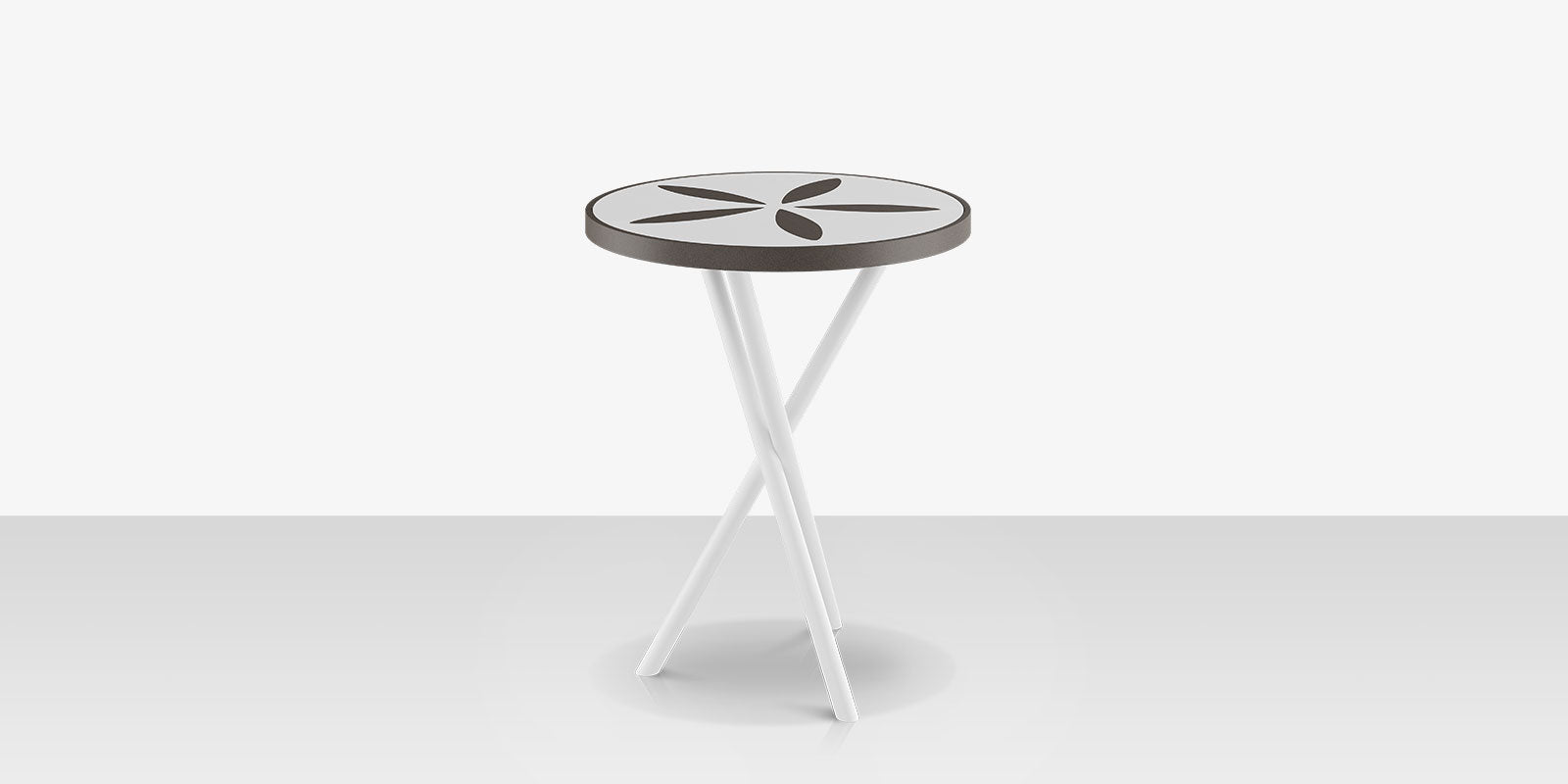 DecoScapes Organic Sand Dollar Side Table