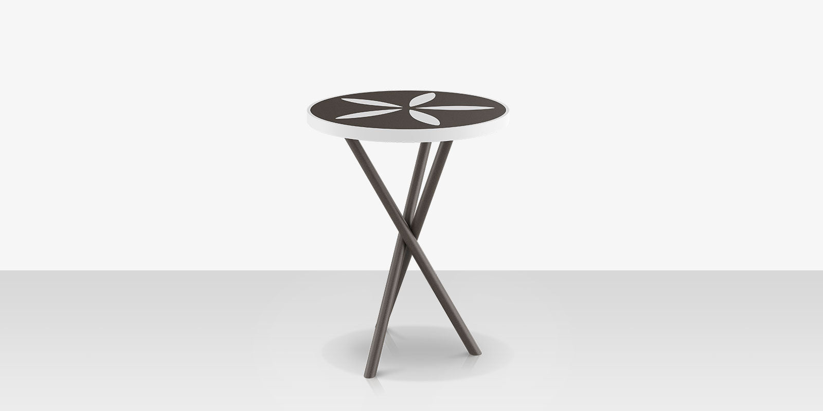 DecoScapes Organic Sand Dollar Side Table