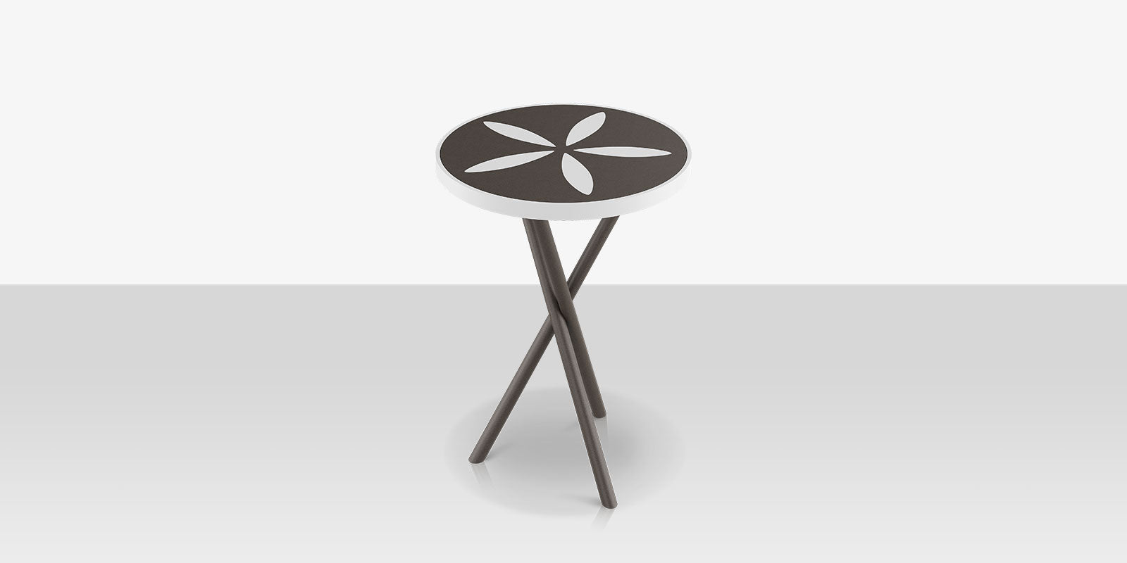 DecoScapes Organic Sand Dollar Side Table