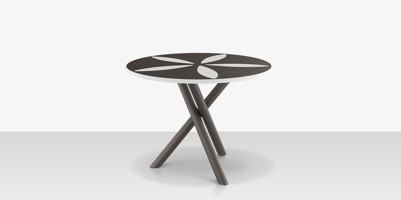 DecoScapes Organic Sand Dollar 42" Diameter Dining Table