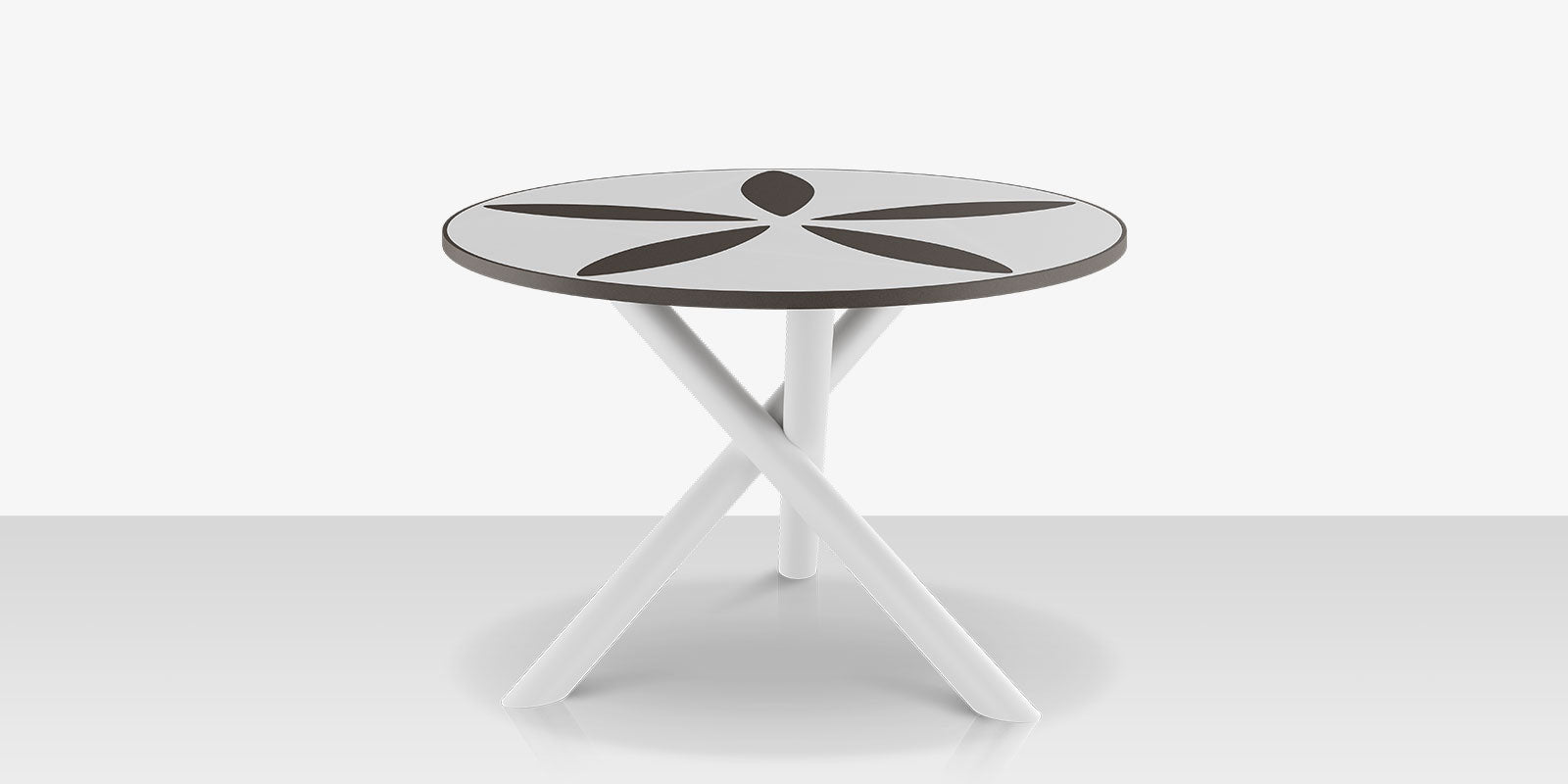 DecoScapes Organic Sand Dollar 48" Diameter Dining Table
