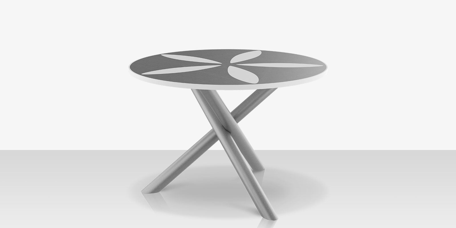 DecoScapes Organic Sand Dollar 48" Diameter Dining Table