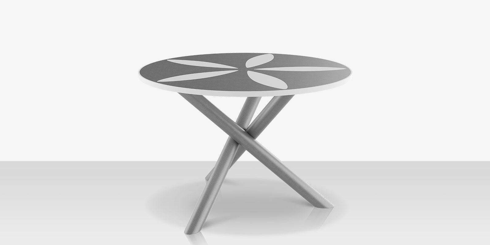 DecoScapes Organic Sand Dollar 48" Diameter Dining Table