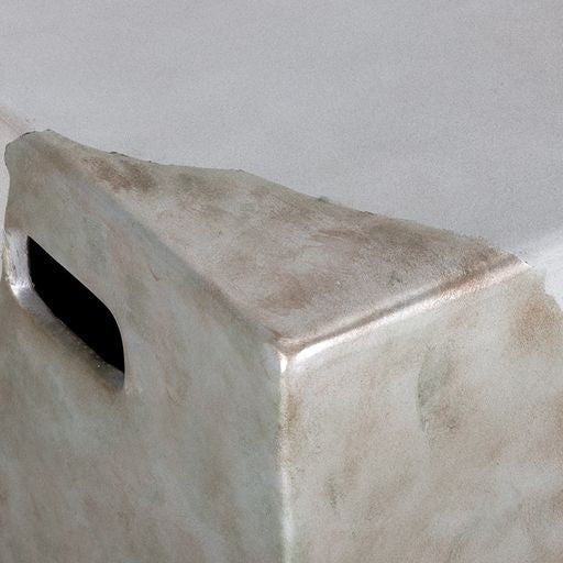 Sunpan Kyson End Table - Silver