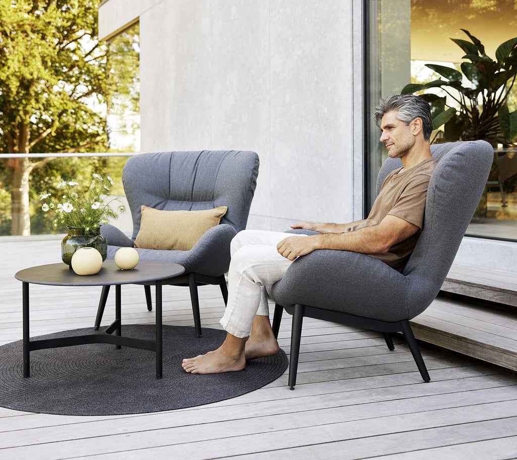 Cane-Line Serene Lounge Chair Incl. Cane-Line AirTouch Cushions