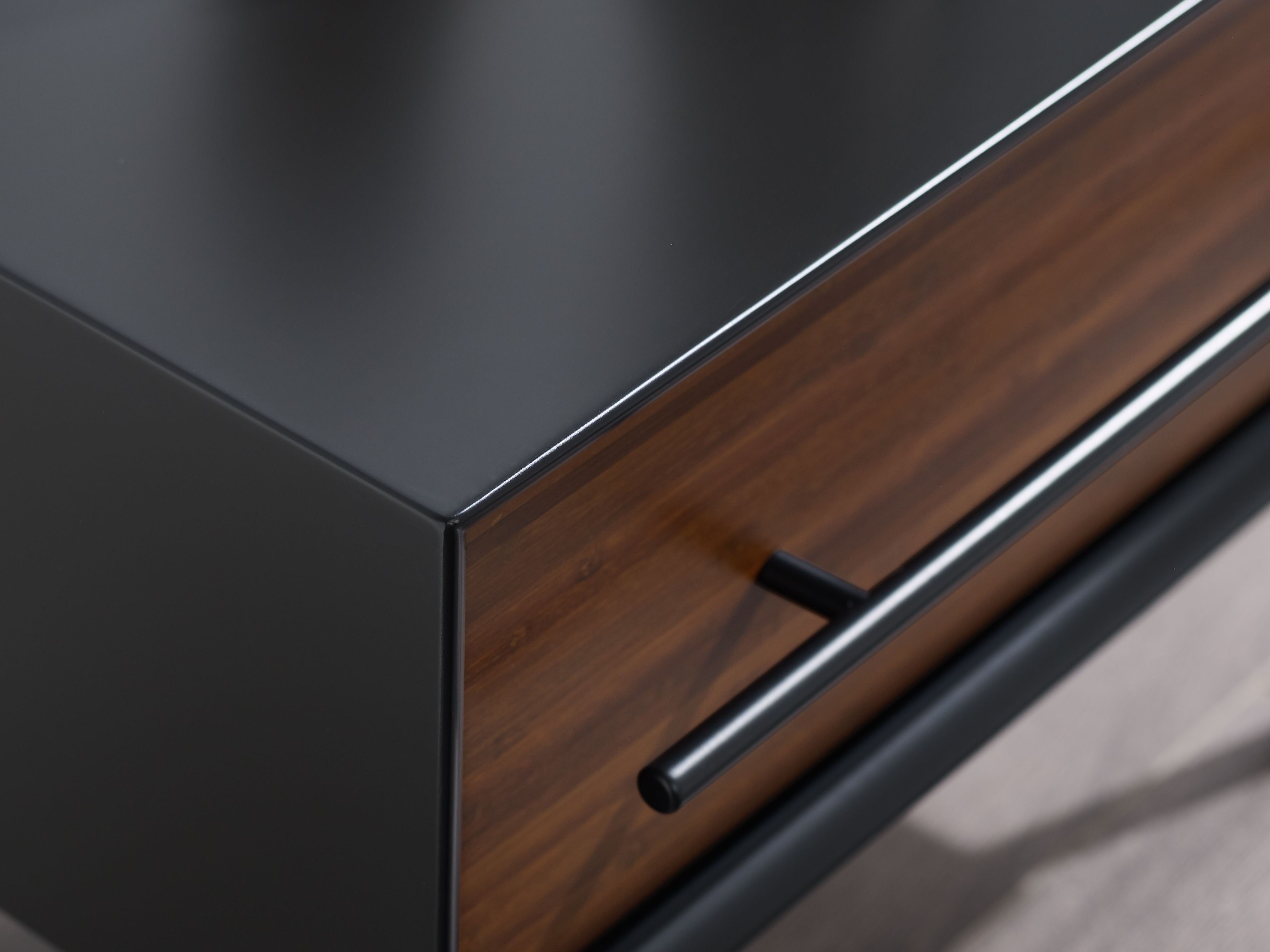 Greenington Park Avenue 1 Drawer Nightstand Ruby