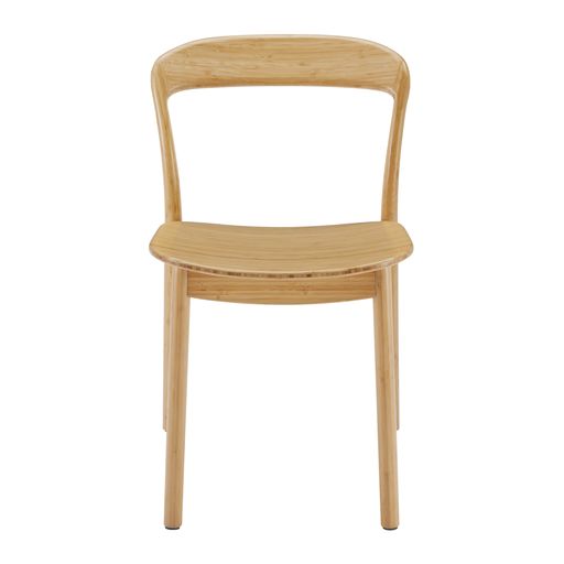 Greenington Hanna Chair Bamboo Seat, Wheat - Set of Two