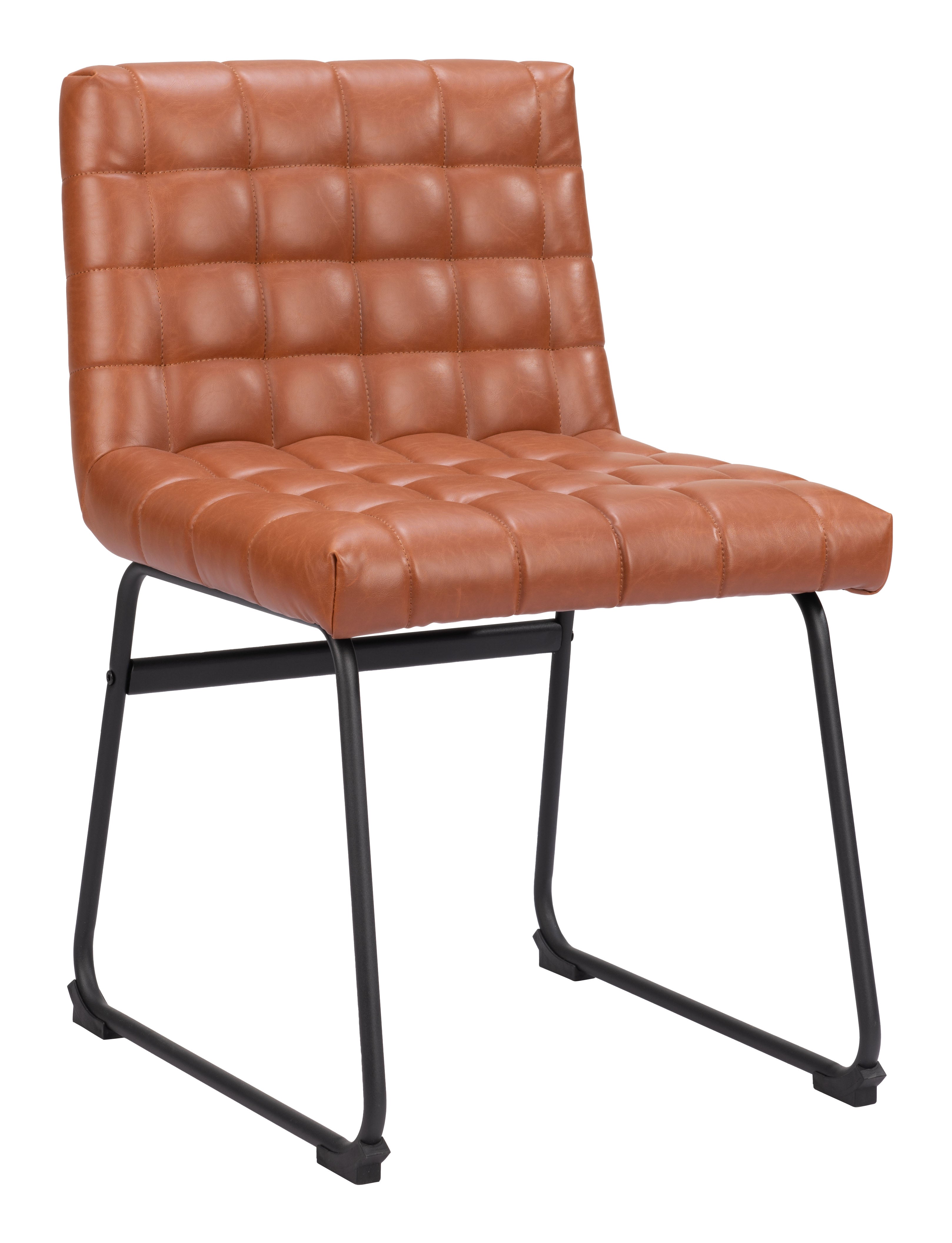 Zuo Modern Pago Dining Chair in Brown