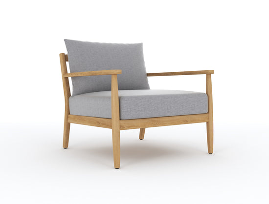 Royal Teak Palma Club Chair with Cushions