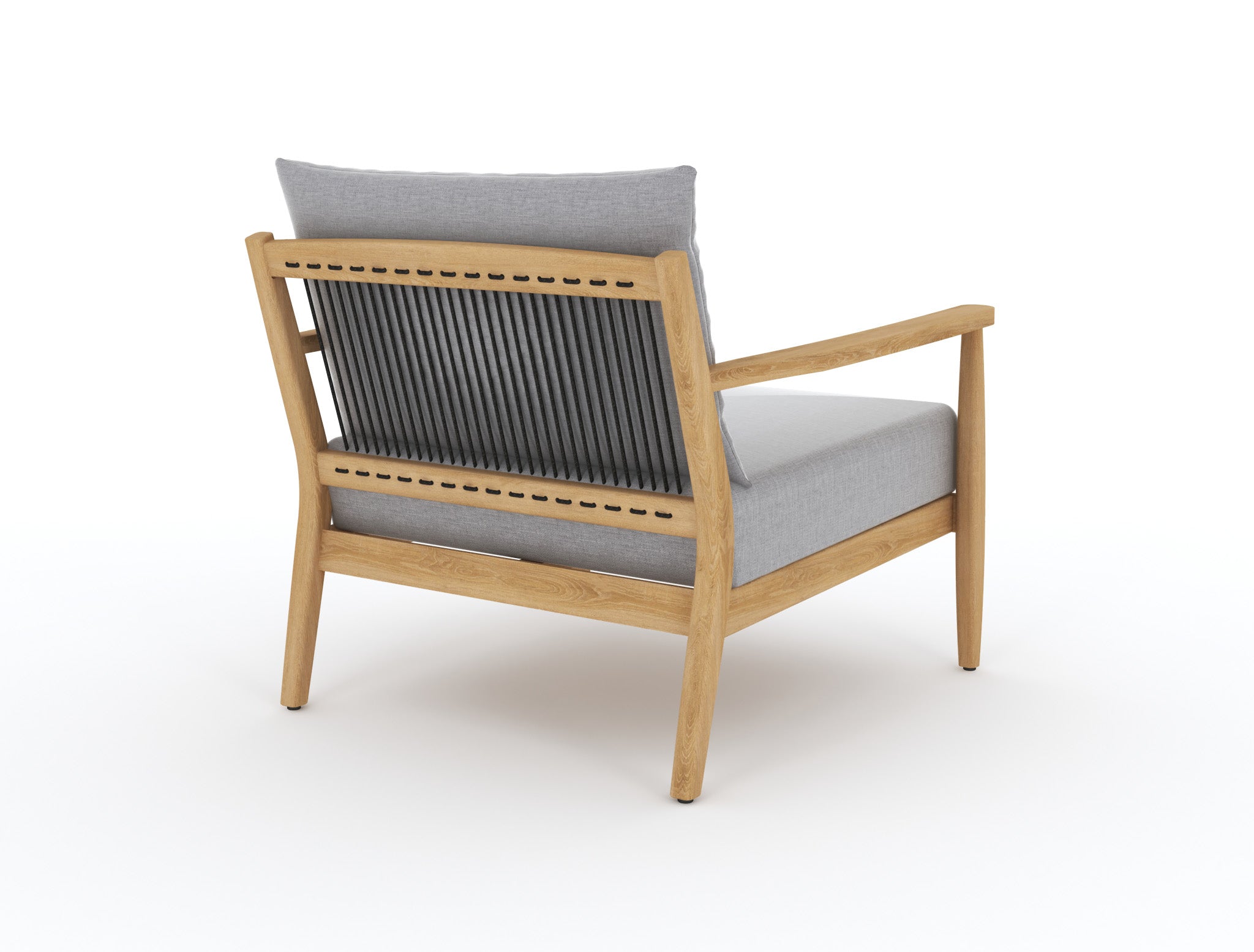 Royal Teak Palma Club Chair with Cushions