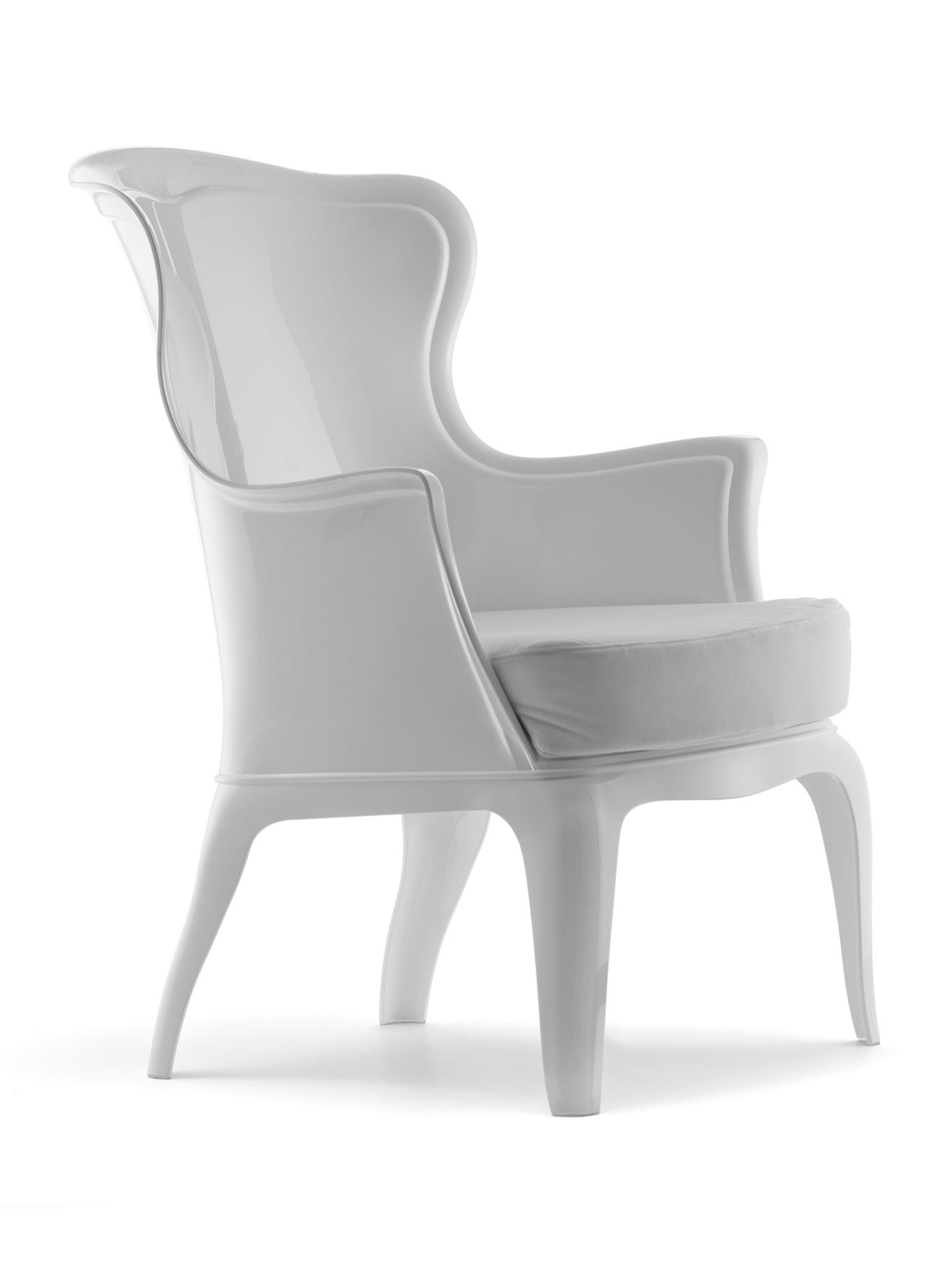Florida Seating Molded Polycarbonate Mold Side Chair - PASHA – WHITE