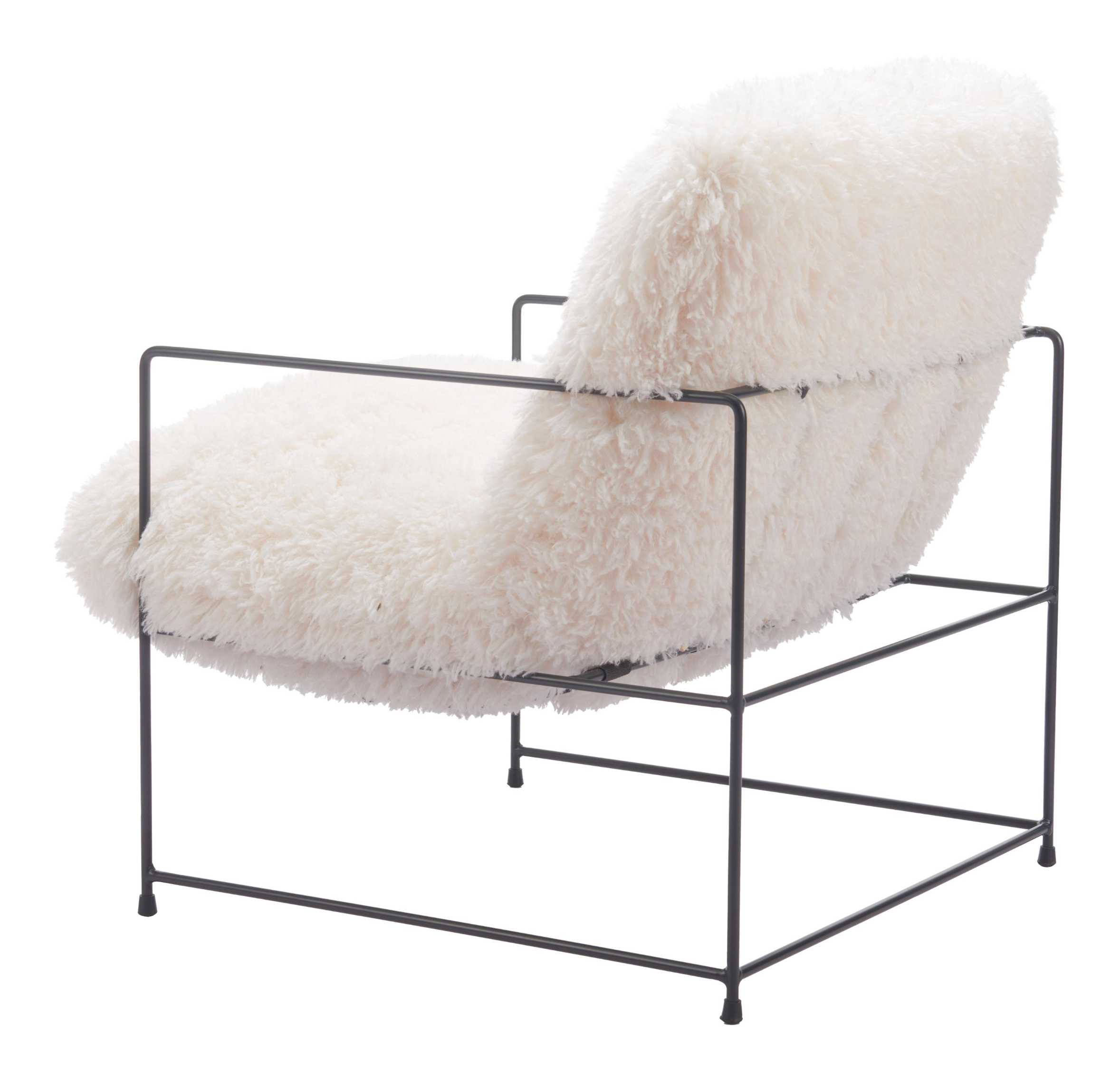 Zuo Modern Pelut Accent Chair White