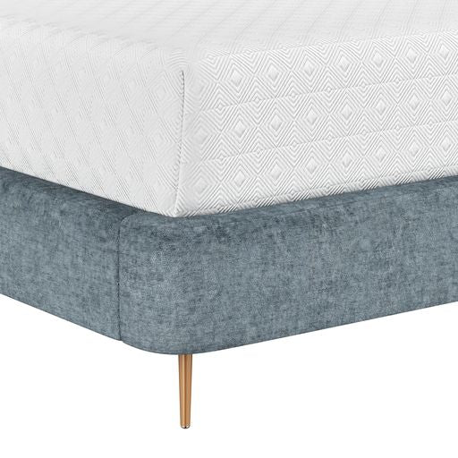 Sunpan Tierra Bed King Bergen French Blue / Bergen Taupe