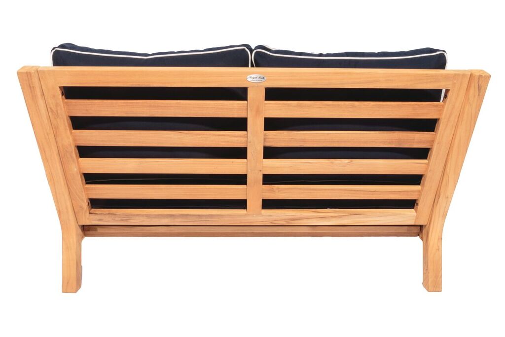 Royal Teak Coastal Wooden Love-Seat / 2-Seater