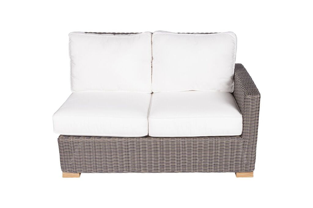 Royal Teak Sanibel Wicker 2-Seater Arm Left/Right