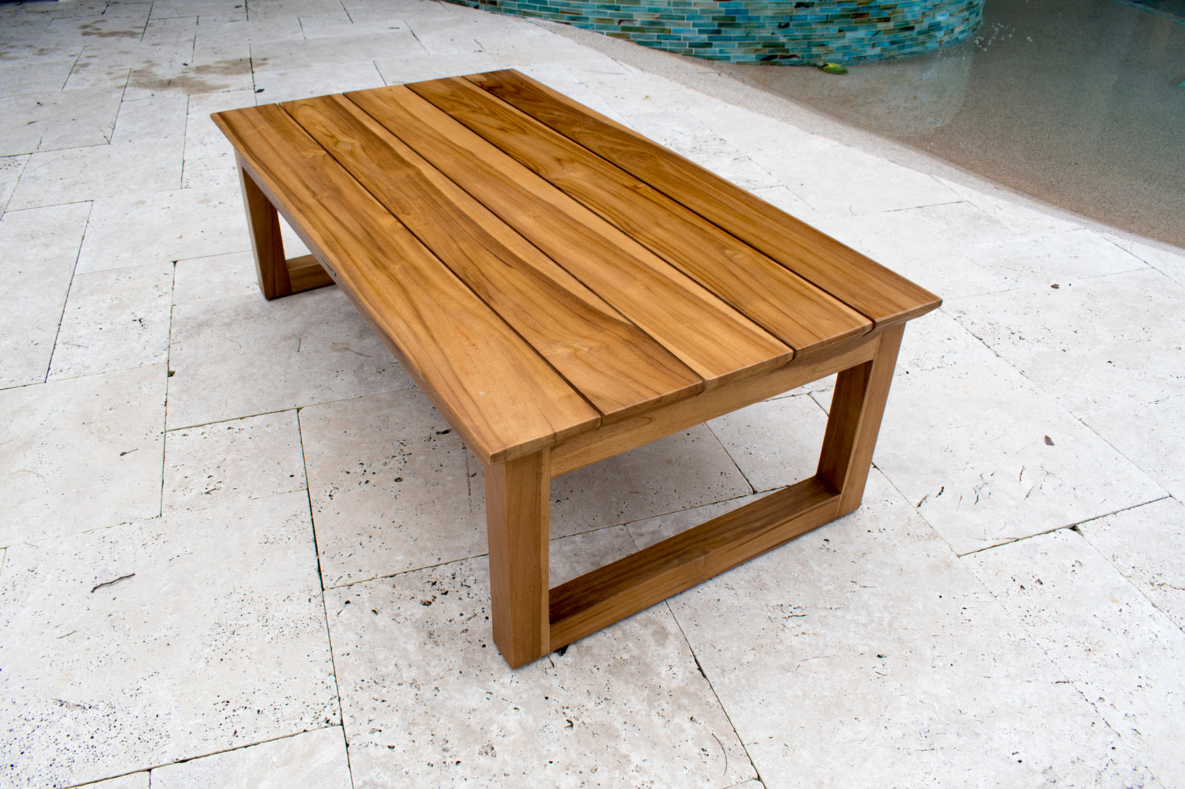 Panama Jack Outdoor Bali Teak Coffee Table
