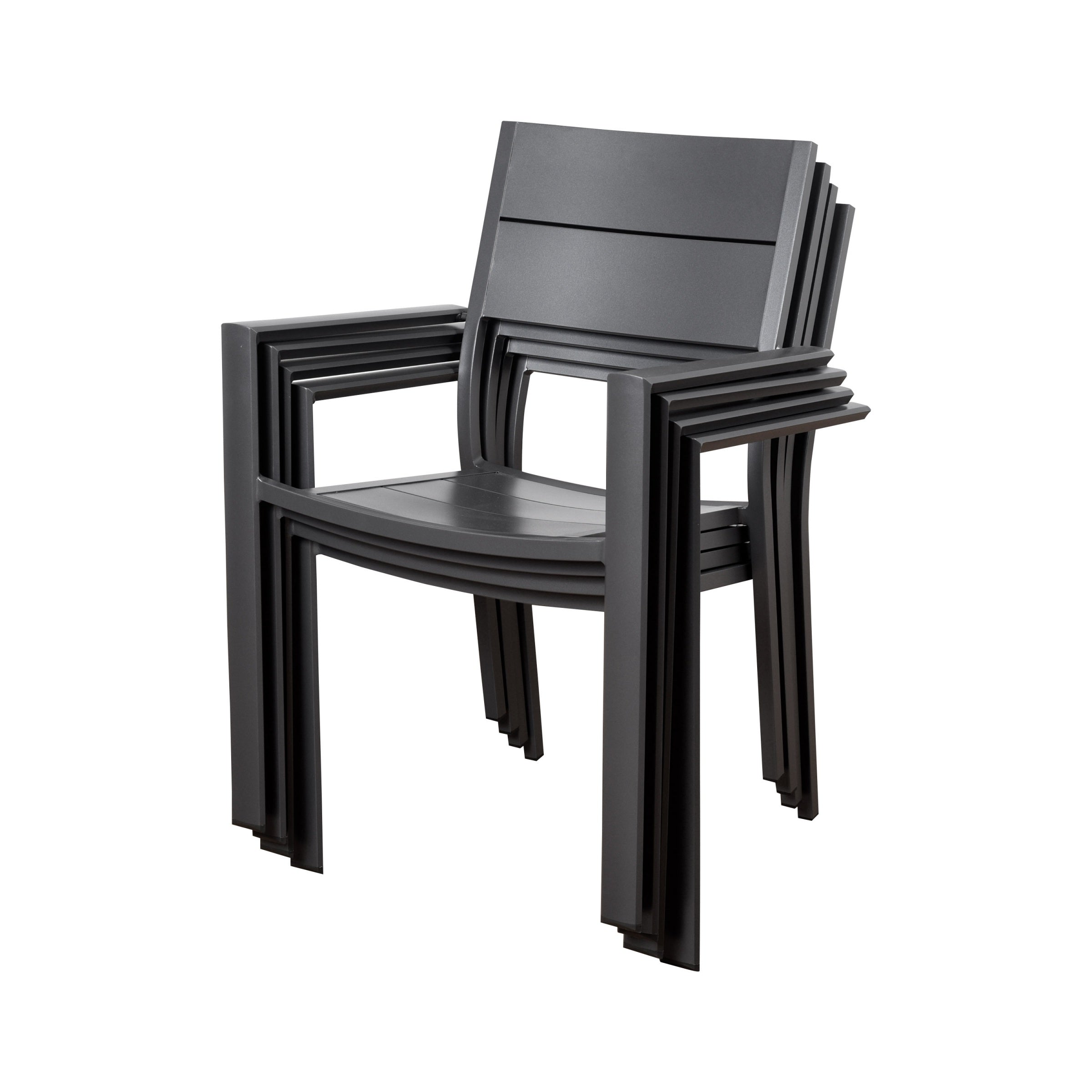 International Home Miami Atlantic Koningsdam 4 Piece Patio Armchair Set
