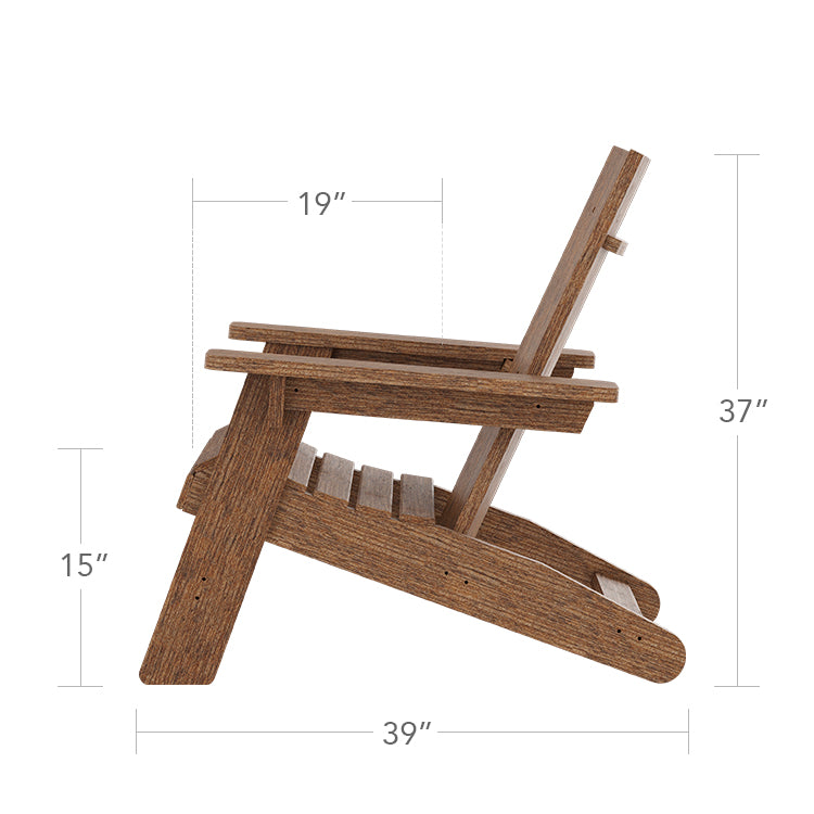 DecoScapes PollyOutdoor Adirondack Chair