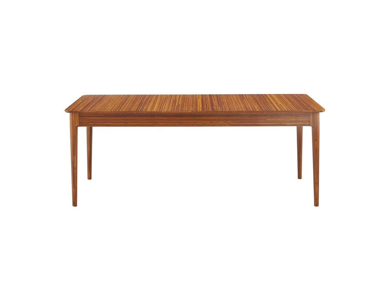 Greenington Erikka 110" Double-Leaves Extendable Dining Table, Amber