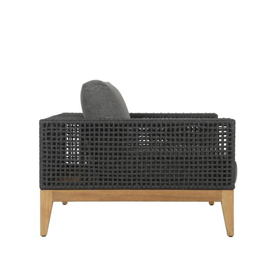 Sunpan Salerno Armchair - Gracebay Grey / Palazzo Taupe