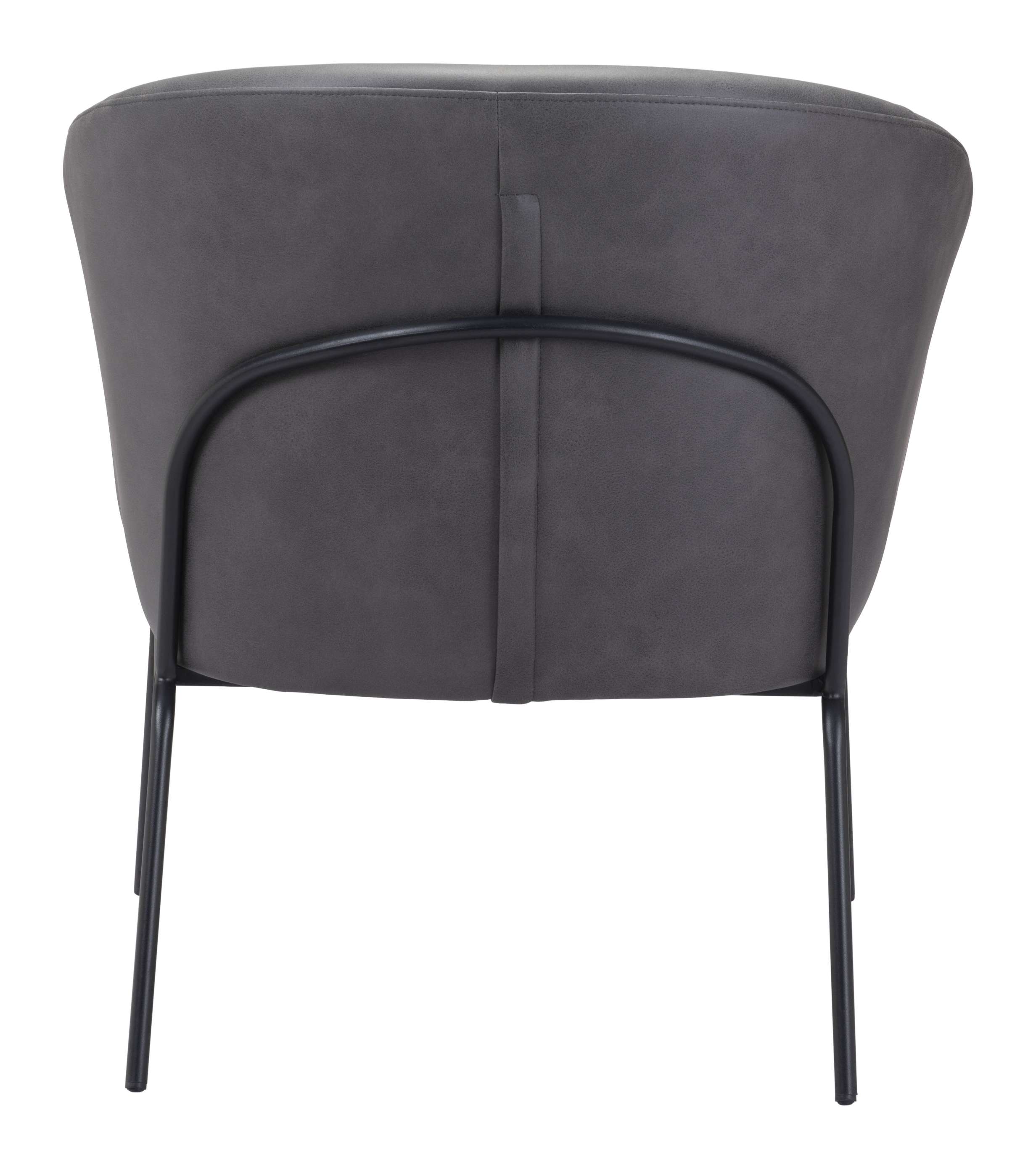 Zuo Modern Quinten Accent Chair Vintage in Brown/Gray
