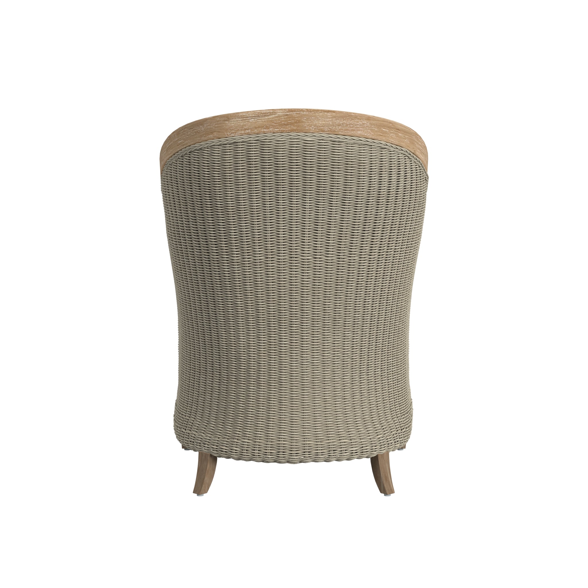 Sunset West Cambria Dining Chair in Canvas Canvas with Self Welt