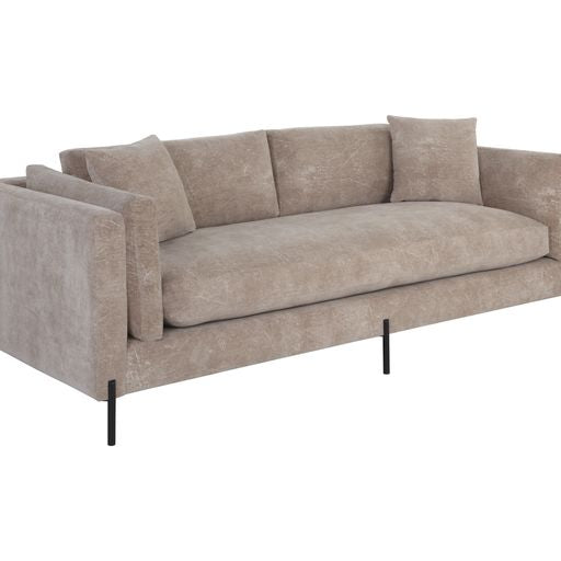 Sunpan Josie Sofa in Nepal Cashew / Nepal Pebble