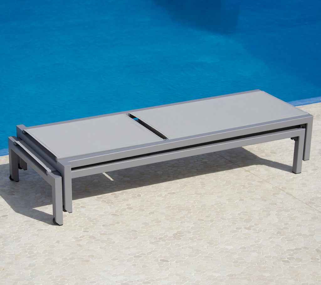 Cane-Line Relax Sunbed - Stackable