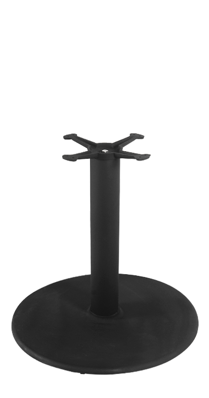 H&D Seating Round Cast Iron Table Bases