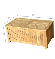 Royal Teak Storage Box - Large
