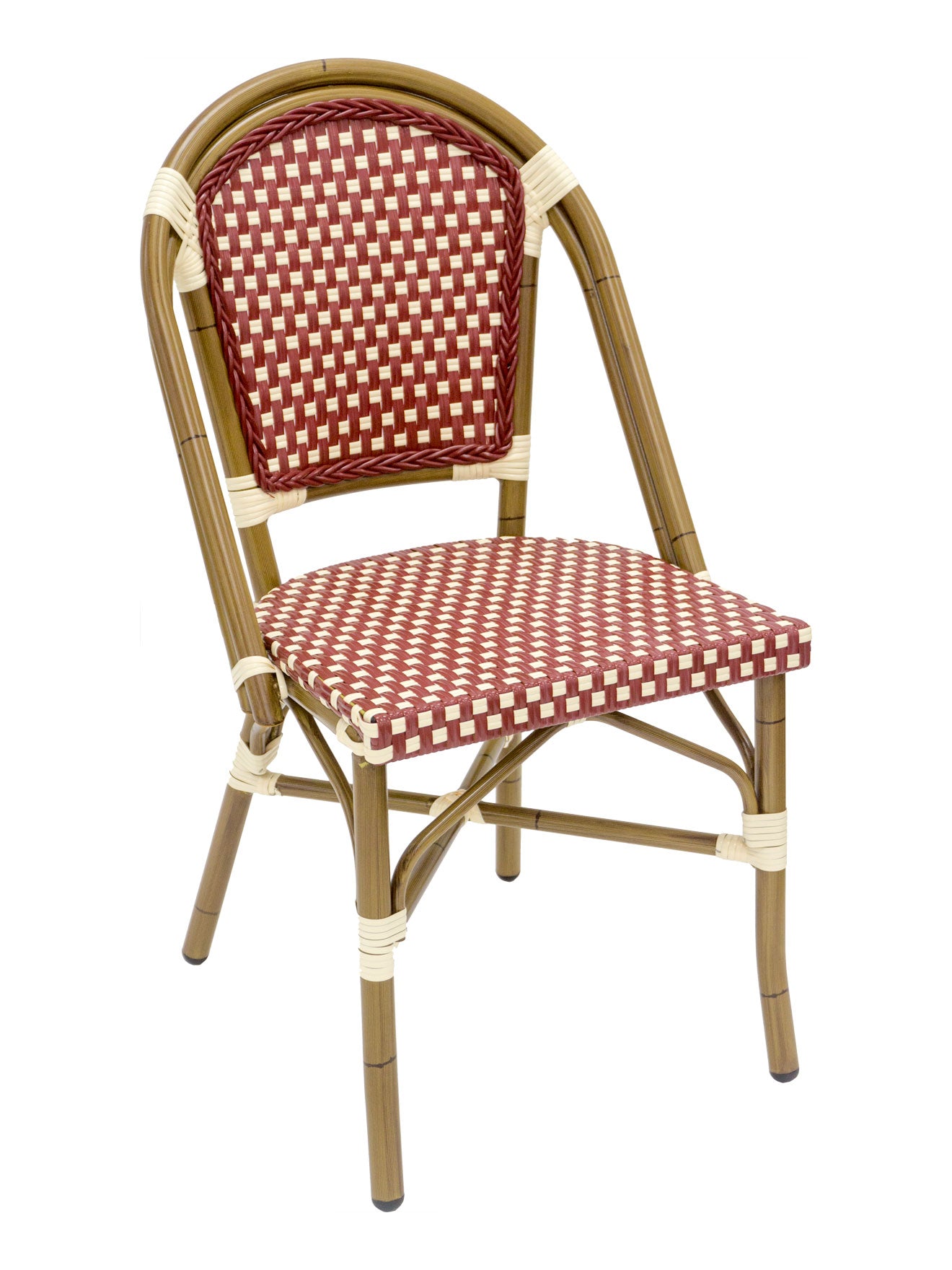 Florida Seating Hand Painted Aluminum Frame Side Chair - RT-01