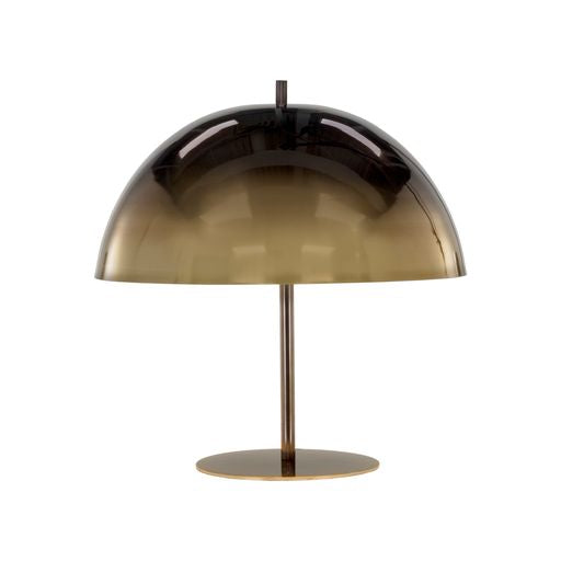 Sunpan Domina Table Lamp in Antique Brass-Black Ombre / Antique Silver