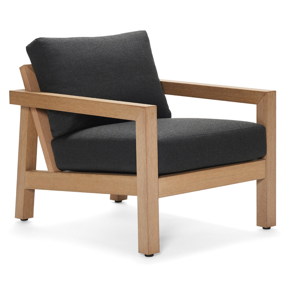 Woodard Sierra Lounge Chair, Aged Teak, Beach Bum Creamsicle (Grade A), Grade A Fabric, Garden Chairs, Lounge Chairs, Sierra, Teak, Lounge Chairs, Rectangular, Outdoor